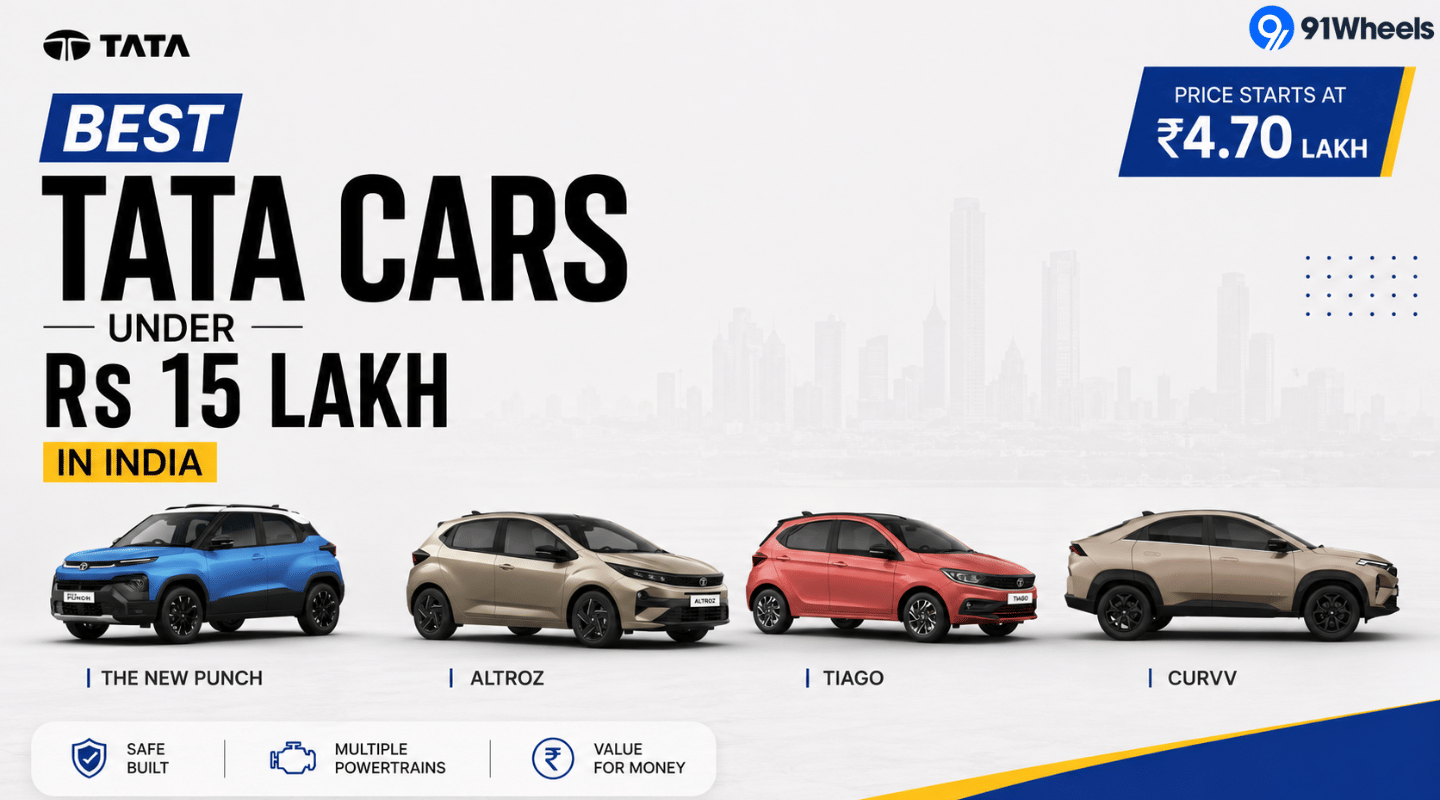 Best Tata Cars Under Rs 15 Lakh in India